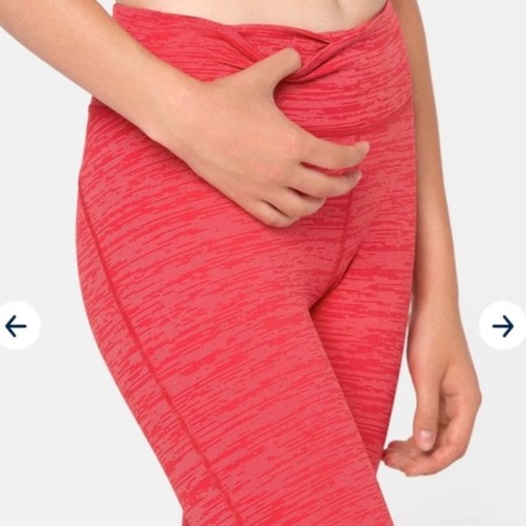 Outdoor Voices - Red - Tech Sweat Leggings Size Sm - Picture 2 of 6